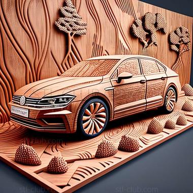 3D модель Volkswagen Passat Lingyu (STL)